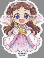 【中古】シール・ステッカー 里樹妃 ステッカー 「薬屋のひとりごと×NATSLIVE 薬屋祭」 フードメニュー注文特典