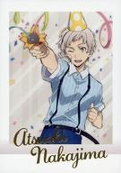【中古】アニメ系トレカ/レア/文豪ストレイドッグス ぱしゃこれ 第4弾 01[レア]：中島敦(金箔押し)