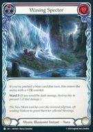 【中古】Flesh and Blood/C/Mystic Illusionist/英語版/Part the Mistveil MST043[C]：(Rainbow Foil)Waxing Specter (1)/満ちる悪霊 (1)