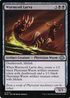 【中古】マジックザギャザリング/英語版/U/黒/モダンホライゾン3 0112[U]：【MH3】Wurmcoil Larva/ワー..