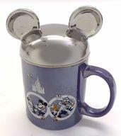 【中古】マグカップ・湯のみ ディズニーキャラクター ふた付きマグカップ 「ディズニー The Disney100 Platinum Celebration Collection」 ディズニーストア限定