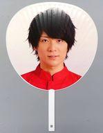 【中古】うちわ・扇子 牧野諒 オリジナルビッグうちわ 「猫のひたいほどワイド 水木メンバーコラボラッフル(くじ)」 2等