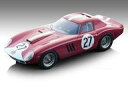 【新品】ミニカー 1/18 フェラーリ 250 GTO 64 ツーリストトロフィー 1964 6位入賞車 #27 Inees Ireland [TM18-96I...