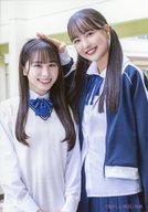 【中古】生写真(AKB48・SKE48)/アイドル/STU48 岡田あずみ・福田朱里/CD「懐かしい明日」特約店共通絵柄特典生写真