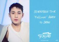【中古】コレクションカード(男性)/｢SEVENTEEN TOUR ’FOLLOW’ AGAIN TO JAPAN｣フォトカード 009：SEVENTEEN/ミンギュ(MINGYU)/「SEVENTEEN TOUR ’FOLLOW’ AGAIN TO JAPAN」フォトカード