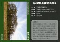 【中古】公共配布カード/高崎市/ぐんま古墳カード 第2弾 元島名将軍塚古墳