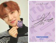【中古】コレクションカード(男性)/MONSTA X ＆ TWOTUCKGOM 購入特典トレーディングカード Ver.3 MONSTA X/アイエム(I.M)/ワッペン持ち 裏面印刷サイン入り/MONSTA X ＆ TWOTUCKGOM 購入特典トレーディングカード Ver.3