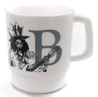 【中古】マグカップ・湯のみ ブルック 「ワンピース カプセル入りアルファベットマグmini」 JUMP SHOP 20th FESTIVAL in 池袋グッズ