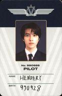 【中古】コレクションカード(男性)/｢WayV 2022 SEASON’S GREETINGS｣Pilot IDカード WayV/ヘンドリー(HENDERY)/「WayV 2022 SEASON’S GREETINGS」Pilot IDカード