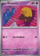 【中古】ポケモンカードゲーム/●(C)/超/英語版/Scarlet＆Violet-151 096/165[●(C)]：Drowzee/スリープ