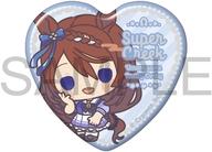 【中古】バッジ・ビンズ スーパークリーク 「ウマ娘 プリティーダービー ハート型キャラバッジコレクション Vol.6」