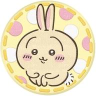 食玩 雑貨 3.うさぎ 「ちいかわ 刺繍缶バッジBiscuit」