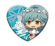 【中古】バッジ・ピンズ(キャラクター) 普賢菩薩 「なむあみだ仏っ!-蓮台 UTENA- ハート型ラメアクリルバッジ[デフォルメver.]vol.1」