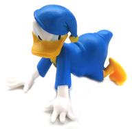【中古】トレーディングフィギュア ドナルドダック(目覚まし時計に怒る)『ドナルドのめざまし時計』 「ドナルドダック コスチュームフィギュアコレクション」