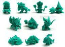 【中古】トレーディングフィギュア 全10種セット(緑) 「モンスターハンター カリケシ 第2弾」