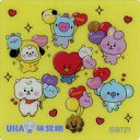 【中古】食玩 ステッカー・シール BT21(集合)/風船 オリジナルシール 「キャンディフレンズBT21」 ファミリーマート限定