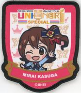 【中古】バッジ・ビンズ 春日未来(6th SSA Ver.) 公式ワッペンバッジ 「THE IDOLM＠STER MILLION LIVE! 6thLIVE TOUR UNI-ON＠IR!!!! SPECIAL」