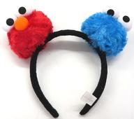 【中古】アクセサリー(非金属) クッキーモンスター＆エルモ カチューシャ 「セサミストリート」 ユニバーサル・スタジオ・ジャパン限定のサムネイル