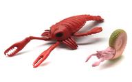 【中古】トレーディングフィギュア ウミサソリ&アンモナイト 「あそべる生物フィギュアシリーズ メガロドンと大むかしの海」