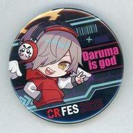 【中古】バッジ・ピンズ だるまいずごっど(Crazy Raccoon) 缶バッジ(ノーマル) 「CR FES 2023」 缶バッジくじ景品