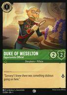 ͥåȥå׽ٲϲŷԾŹ㤨֡šDisney Lorcana/C/Emerald/Ѹ/The First Chapter 73/204[C]Duke Of Weselton Opportunistic OfficialפβǤʤ200ߤˤʤޤ