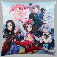 【中古】クッション・抱き枕・本体 集合 オリジナルクッション 「BanG Dream! 8th☆LIVE×セブンイレブン」 キャンペーン 1点コース当選品