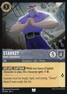 【中古】Disney Lorcana/U/Steel/英語版/The First Chapter 191/204[U]：Starkey Hook’s Henchman