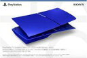 【中古】PS5ハード PlayStation5 slim用カバー コバルト ブルー