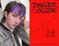 コレクションカード(男性)/CD｢DREAM( )SCAPE｣(SMini Ver.)封入フォトカード NCT DREAM/ロンジュン(Renjun)/裏面印刷サイン・メッセージ入り/CD「DREAM( )SCAPE」(SMini Ver.)封入フォトカード