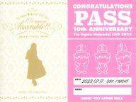 シール・ステッカー 小倉唯 サテンステッカー(2枚セット) 「小倉唯 Memorial LIVE 2023〜10th Anniversary Assemble!!〜」