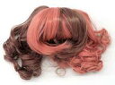 【中古】ドールアクセサリー 10インチ用 耐熱ヘアウィッグ 姫バング ドリィスパイラル(フェアリーピンクココア)