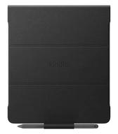 【中古】タブレット端末 Amazon純正 Kindle Scribe 用 レザーカバー (ブラック)