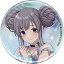 【中古】バッジ・ビンズ 幽谷霧子 「アイドルマスター シャイニーカラーズ×よみうりランド カンバッジ B tropical style」 1,020円