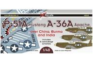 【中古】塗料・工具 1/48 P-51A/A-36 マスタング 中国・ビルマ・インド戦域 デカール [MKMDKD48040]