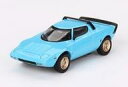 【新品】ミニカー 1/64 ランチア ストラトス HF ストラダーレ アズーロキアーロ 左ハンドル(ライトブルー) 「ミニGTシリーズ」 [MGT00624-L...