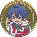 【中古】バッジ・ピンズ 有栖川帝統 「ヒプノシスマイク-Division Rap Battle- Rhyme Anima +×イルミネーションと一緒に楽しむフードフェスタ2023~サンタが喜ぶフード大集合~in横浜赤レンガ倉庫 ホログラム缶バッジ」