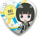 【中古】バッジ・ピンズ(キャラクター) 神楽麗 SideMini ハート缶バッジ グローリーモノクローム 「アイドルマスター SideM」