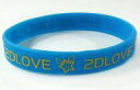 【中古】アクセサリー(非金属)(男性) 2DLOVE シリコンバンド(水色) 「MARIN SUPER WAVE R 2012」(3)