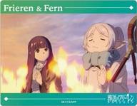 キャラカード フェルン＆フリーレン(炎あり) 「葬送のフリーレン 場面写真 トレーディングアクリルカード」