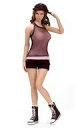 【中古】ドールアクセサリー 1/6 女性 コンバット ショート ファッションセット(ブラウン)