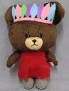 【中古】ぬいぐるみ ジャッキー(A/えんじワンピース) ジャッキーのしんゆうBIGぬいぐるみ 「くまのがっこう」