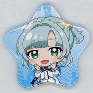 【中古】バッジ・ビンズ 朝凪シオネ(Asterline/ミニキャラ) 星形缶バッジ 「Tokyo 7th シスターズ×ドン..