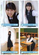 【中古】生写真(乃木坂46)/アイドル/日向坂46 ◇岸帆夏/日向坂46ランダム生写真【「ブルーベリー&ラズベリー」MV制服】 4種コンプリートセット