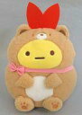 【中古】ぬいぐるみ えびふらいのしっぽ おうちでくまカフェ ほわほわおおきなころっとぬいぐるみBIG 「すみっコぐらし」