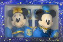【中古】ぬいぐるみ ディズニー・チャンネル 20周年オリジナル ミッキー&ミニー ぬいぐるみセット 「ディズニー」 ディズニーカードクラブ交換品