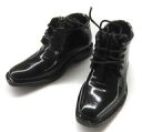 【中古】ドールアクセサリー 1/6用 靴(ブラック)
