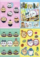 【中古】クリアファイル 全4種セット A4クリアファイル 「ちいかわ なんか小さくてかわいいやつ×くら寿司(2024年)」 キャンペーン特典 第1弾のサムネイル