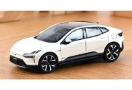 【中古】ミニカー 1/43 ポールスター 4 2024(スノー) [874010](3)