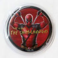 【中古】バッジ・ビンズ デッドプール(縁：ブラック) カバー付き缶バッジ 「Happyくじ MARVEL『デッドプール＆ウルヴァリン』」 E賞