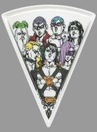 [중고] 접시·보울 집합 피자 플레이트 [이치반 복권 조조의 기묘한 모험 GOLDEN WIND] J상